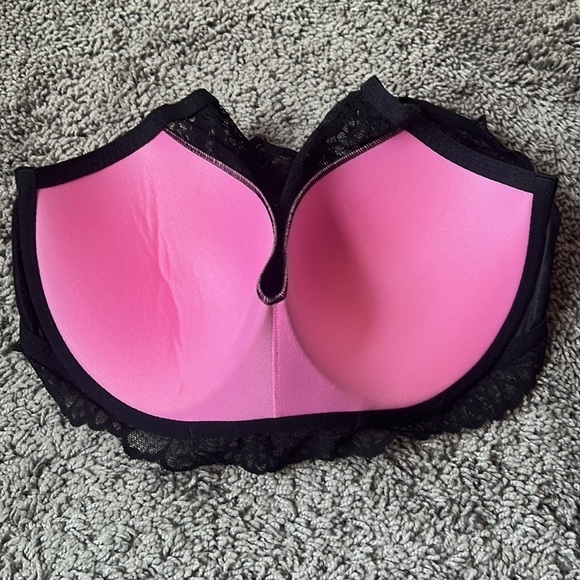 PINK victoria’s secret high neck lace bra - Picture 3 of 6